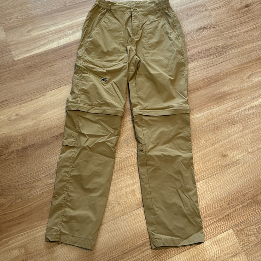Convertible Lightweight Women's Zip-Off Pants - Tan